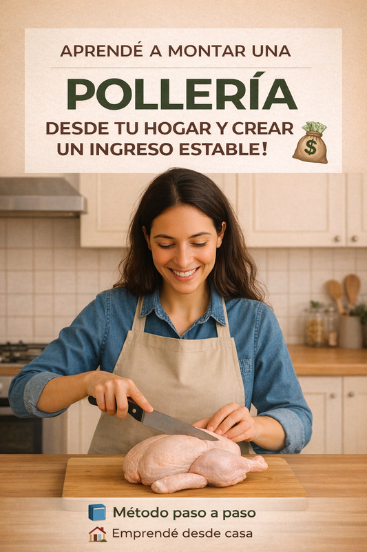 Aprendé a montar una pollería desde tu hogar y crear un ingreso estable!💵