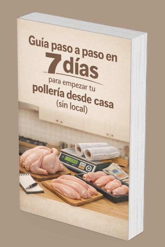 Guía paso a paso en 7 días para empezar tu pollería desde casa